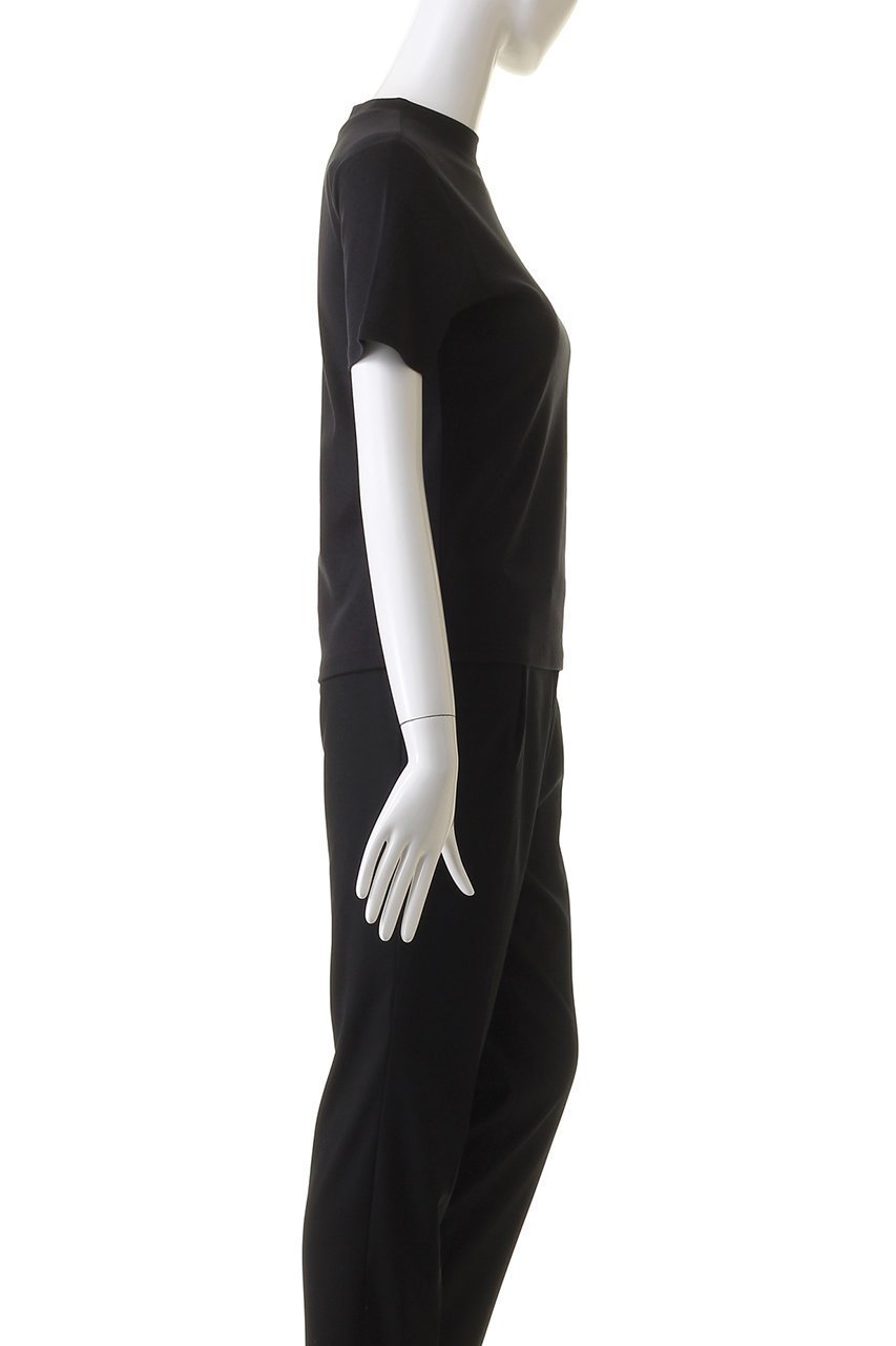 【クラネ/CLANE】のMOCK NECK COMPACT TOPS/トップス 人気、トレンドファッション・服の通販 founy(ファニー) 　ファッション　Fashion　レディースファッション　Fashion for Women　トップス・カットソー　Cut & Sew Tops　シャツ・ブラウス・オフィスカジュアル　Elegant Blouses & Button-Ups　ロングTシャツ・Tシャツ　Longline T-Shirts & Tees　カットソー・ベーシックTシャツ　Cut-and-Sewn Tops / Stretch Tees & Basics　コンパクト　Compact, Small Size　ショート　Short, Short Length　シンプル　Simple, Minimal　スリーブ　Sleeve, Long Sleeve / Short Sleeve　ハーフ　Half, Half-Length　プレーン　Plain, Simple　モックネック　Mock Neck, Short Turtleneck　other-3|ID: prp329100004900404 ipo3291000000036666558