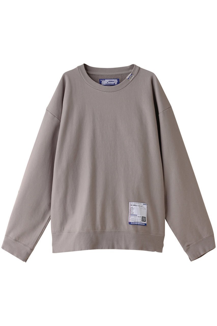 【メゾン ミハラヤスヒロ/Maison MIHARA YASUHIRO / MEN】の【MEN】【in-stru(men-tal).】フレンチ テリー クルーネック プルオーバー 人気、トレンドファッション・服の通販 founy(ファニー) 　ファッション　Fashion　メンズファッション　Fashion for Men　トップス・カットソー　Cut & Sew Tops　メンズシャツ　Shirts　シンプル　Simple, Minimal　スリム　Slim, Slim Fit　スリーブ　Sleeve, Long Sleeve / Short Sleeve　フレンチ　French, French Style　ボトム　Bottoms, Lower Wear　ロング　Long, Long-Length　ワイド　Wide, Wide Fit　軽量　Lightweight, Ultra Light　 other-1|ID: prp329100004900410 ipo3291000000036666684