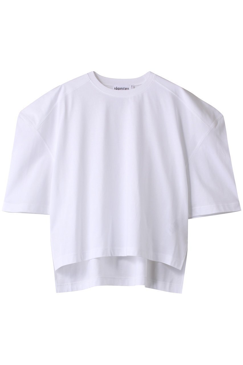 【ナゴンスタンス/nagonstans】のサイロ天竺 Square Sleeve T/SH Tシャツ 人気、トレンドファッション・服の通販 founy(ファニー) 　ファッション　Fashion　レディースファッション　Fashion for Women　トップス・カットソー　Cut & Sew Tops　シャツ・ブラウス・オフィスカジュアル　Elegant Blouses & Button-Ups　ロングTシャツ・Tシャツ　Longline T-Shirts & Tees　カットソー・ベーシックTシャツ　Cut-and-Sewn Tops / Stretch Tees & Basics　ショート　Short, Short Length　スクエア　Square, Square Shape　スリーブ　Sleeve, Long Sleeve / Short Sleeve　リラックス　Relax, Relaxed Fit　ルーズ　Loose, Oversized　 other-1|ID: prp329100004900437 ipo3291000000036667067