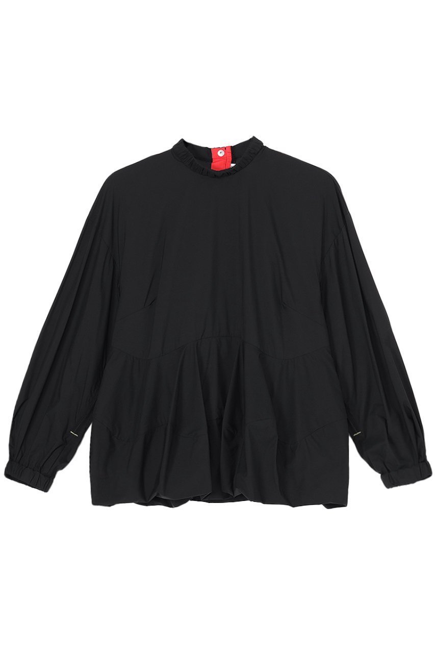 【ナゴンスタンス/nagonstans】のLight ripstop Solidヘム P.O/プルオーバー インテリア・キッズ・メンズ・レディースファッション・服の通販 founy(ファニー) 　ファッション　Fashion　レディースファッション　Fashion for Women　トップス・カットソー　Cut & Sew Tops　シャツ・ブラウス・オフィスカジュアル　Elegant Blouses & Button-Ups　ロングTシャツ・Tシャツ　Longline T-Shirts & Tees　カジュアルプルオーバー・ニットトップス　Pullovers & Knit Tops / Casual Pullovers　カットソー・ベーシックTシャツ　Cut-and-Sewn Tops / Stretch Tees & Basics　おすすめ　Recommended / Our Picks　アウトドア　Outdoor Clothing　ストレッチ　Stretch, Stretchy Fabric　スリット　Slit, Slit Detail　スリーブ　Sleeve, Long Sleeve / Short Sleeve　パターン　Pattern, Design Print　フェミニン　Feminine, Girly　ペプラム　Peplum, Flared Hem　リップ　Lip, Lip Motif　ロング　Long, Long-Length　半袖　Short Sleeve, Half Sleeve　軽量　Lightweight, Ultra Light　Black|ID: prp329100004900463 ipo3291000000036667471