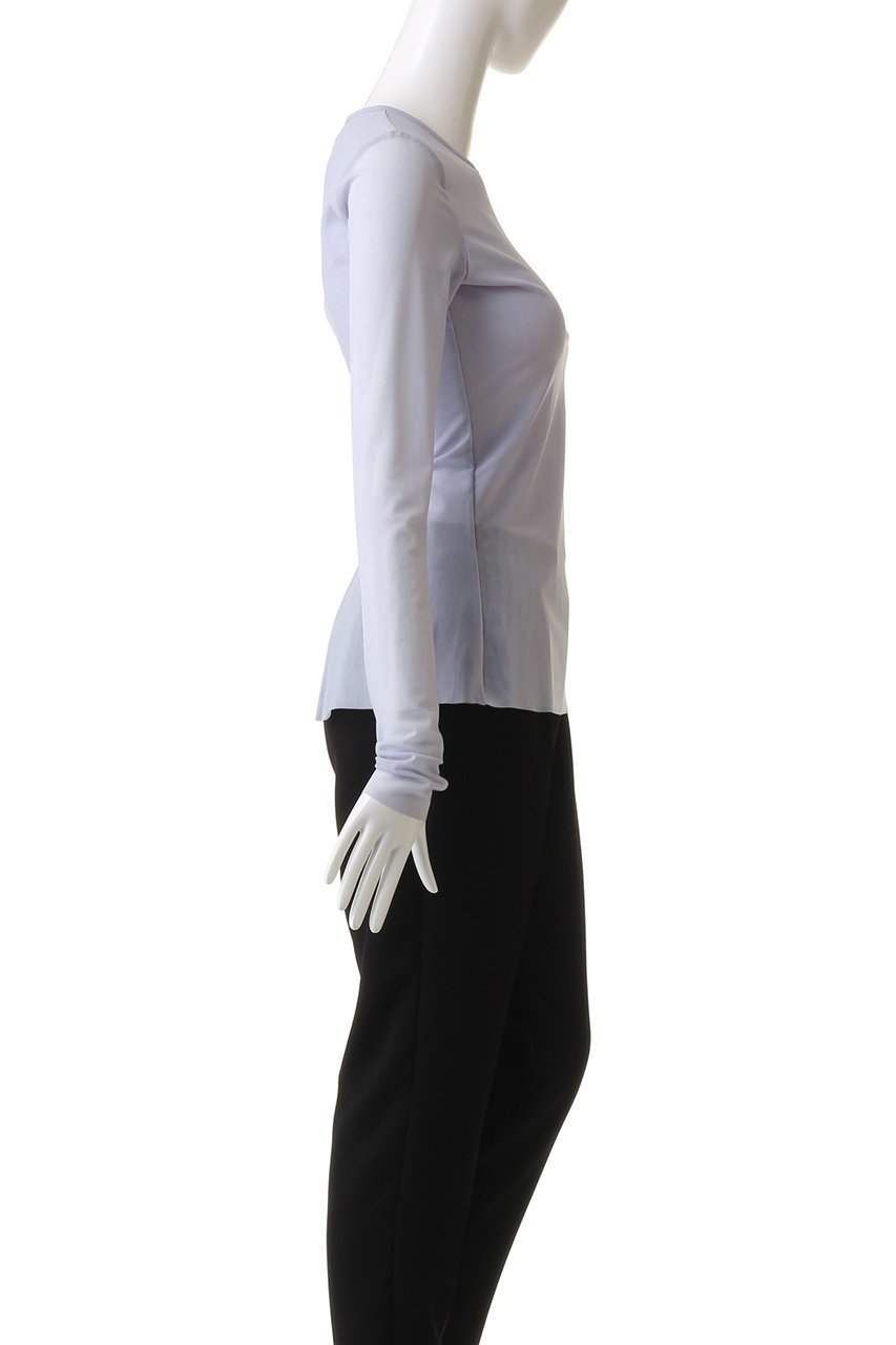 【クラネ/CLANE】のSHEER MESH CREW NECK TOPS/トップス 人気、トレンドファッション・服の通販 founy(ファニー) 　ファッション　Fashion　レディースファッション　Fashion for Women　トップス・カットソー　Cut & Sew Tops　シャツ・ブラウス・オフィスカジュアル　Elegant Blouses & Button-Ups　ロングTシャツ・Tシャツ　Longline T-Shirts & Tees　カットソー・ベーシックTシャツ　Cut-and-Sewn Tops / Stretch Tees & Basics　インナー　Innerwear　シアー　Sheer, See-Through　スリーブ　Sleeve, Long Sleeve / Short Sleeve　ロング　Long, Long-Length　夏　Summer　春　Spring　S/S・春夏　SS, Spring/Summer, Warm Season　other-3|ID: prp329100004900485 ipo3291000000036667792