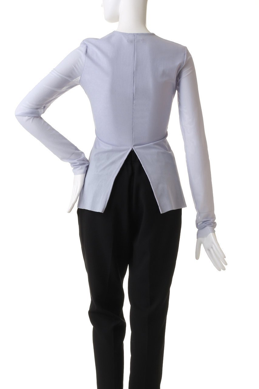 【クラネ/CLANE】のSHEER MESH CREW NECK TOPS/トップス 人気、トレンドファッション・服の通販 founy(ファニー) 　ファッション　Fashion　レディースファッション　Fashion for Women　トップス・カットソー　Cut & Sew Tops　シャツ・ブラウス・オフィスカジュアル　Elegant Blouses & Button-Ups　ロングTシャツ・Tシャツ　Longline T-Shirts & Tees　カットソー・ベーシックTシャツ　Cut-and-Sewn Tops / Stretch Tees & Basics　インナー　Innerwear　シアー　Sheer, See-Through　スリーブ　Sleeve, Long Sleeve / Short Sleeve　ロング　Long, Long-Length　夏　Summer　春　Spring　S/S・春夏　SS, Spring/Summer, Warm Season　other-4|ID: prp329100004900485 ipo3291000000036667793