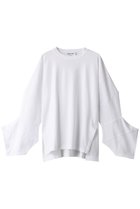【ナゴンスタンス/nagonstans】のCO天竺 Panel スリーブ ロンT 人気、トレンドファッション・服の通販 founy(ファニー) ファッション Fashion レディースファッション Fashion for Women トップス・カットソー Cut & Sew Tops シャツ・ブラウス・オフィスカジュアル Elegant Blouses & Button-Ups ロングTシャツ・Tシャツ Longline T-Shirts & Tees カットソー・ベーシックTシャツ Cut-and-Sewn Tops / Stretch Tees & Basics アシンメトリー Asymmetrical Style スリーブ Sleeve, Long Sleeve / Short Sleeve ロング Long, Long-Length thumbnail Salt|ID: prp329100004900511 ipo3291000000036668155