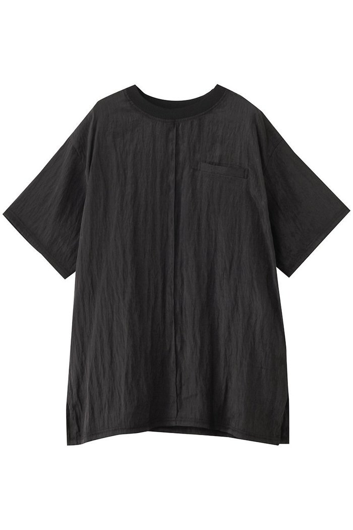 【メゾンスペシャル/MAISON SPECIAL】のHalf Sleeve Satin Tunic/ハーフスリーブサテンチュニック インテリア・キッズ・メンズ・レディースファッション・服の通販 founy(ファウニー) https://founy.com/ ファッション Fashion レディースファッション Fashion for Women ワンピース Dresses チュニック Tunic Tops & Dresses サテン Satin, Glossy Fabric スリット Slit, Slit Detail チュニック Tunic, Long Top ビッグ Big, Oversized フレア Flare, Flared ポケット Pocket, Pocket Detail おすすめ Recommended / Our Picks エレガント 上品 Elegant |ID: prp329100004900579 ipo3291000000036669188