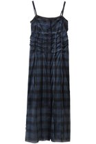 【メゾンスペシャル/MAISON SPECIAL】のSee-through Plaid Layered Dress/シースルーチェックレイヤーワンピース BLU(ブルー)|ID: prp329100004900593 ipo3291000000036669282