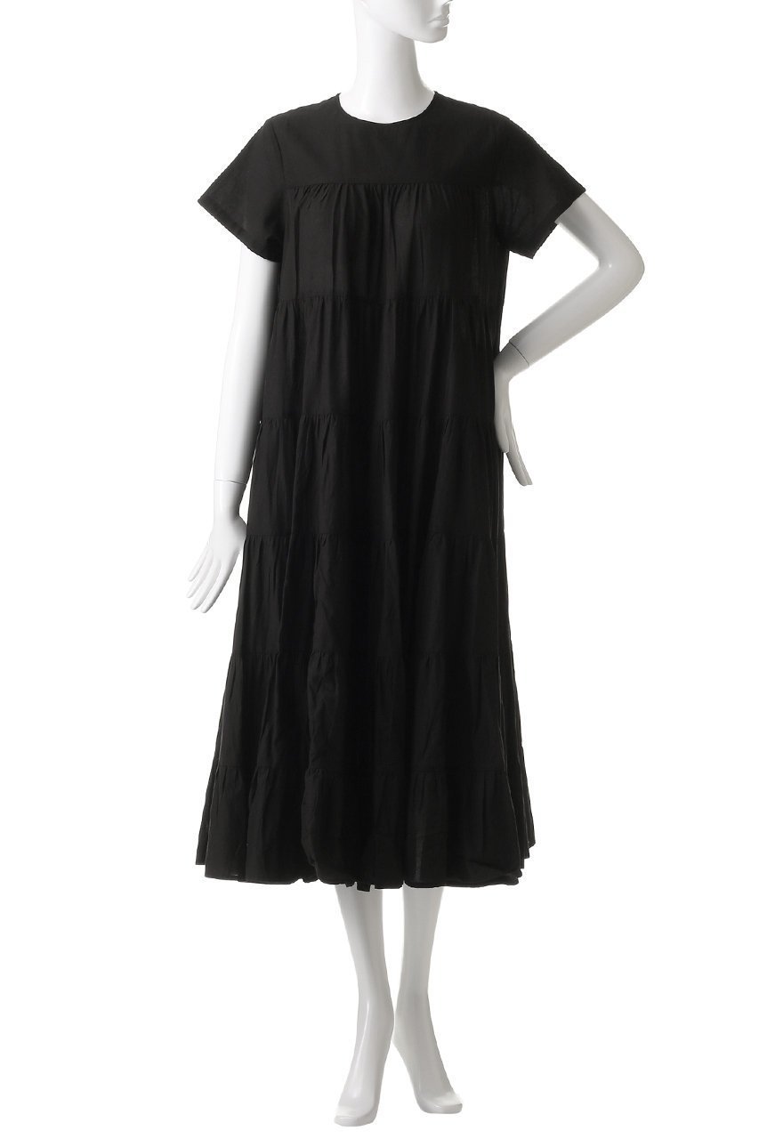 【プルミエ アロンディスモン/1er Arrondissement】の【normment】コットンボイルティアードワンピース 人気、トレンドファッション・服の通販 founy(ファニー) 　ファッション　Fashion　レディースファッション　Fashion for Women　ワンピース　Dresses　チュニック　Tunic Tops & Dresses　エレガント 上品　Elegant　チュニック　Tunic, Long Top　フェミニン　Feminine, Girly　ロング　Long, Long-Length　夏　Summer　春　Spring　S/S・春夏　SS, Spring/Summer, Warm Season　other-2|ID: prp329100004900604 ipo3291000000036669365