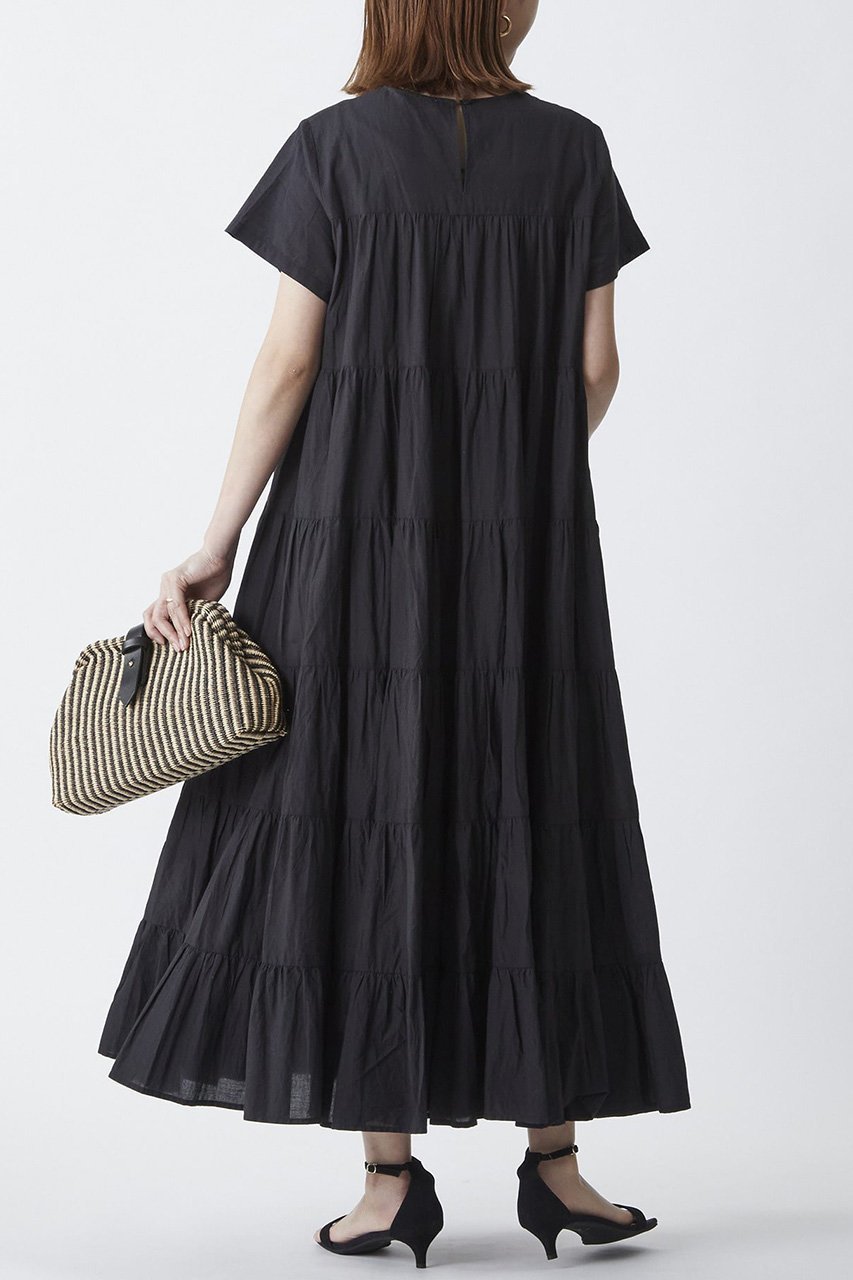 【プルミエ アロンディスモン/1er Arrondissement】の【normment】コットンボイルティアードワンピース 人気、トレンドファッション・服の通販 founy(ファニー) 　ファッション　Fashion　レディースファッション　Fashion for Women　ワンピース　Dresses　チュニック　Tunic Tops & Dresses　エレガント 上品　Elegant　チュニック　Tunic, Long Top　フェミニン　Feminine, Girly　ロング　Long, Long-Length　夏　Summer　春　Spring　S/S・春夏　SS, Spring/Summer, Warm Season　other-7|ID: prp329100004900604 ipo3291000000036669370