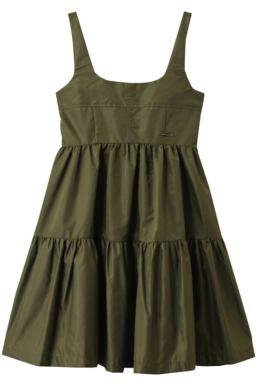 【メゾンスペシャル/MAISON SPECIAL】のTiered Tunic/ティアードチュニック インテリア・キッズ・メンズ・レディースファッション・服の通販 founy(ファウニー) 　ファッション　Fashion　レディースファッション　Fashion for Women　ワンピース　Dresses　チュニック　Tunic Tops & Dresses　インナー　Innerwear　コンパクト　Compact, Small Size　軽量　Lightweight, Ultra Light　シルバー　Silver, Metallic Silver　チュニック　Tunic, Long Top　チュール　Tulip, Tulip Motif　ティアード　Tiered, Tiered Style　長袖　Long Sleeve, Full Sleeve　フェミニン　Feminine, Girly　ボトム　Bottoms, Lower Wear　ミックス　Mix, Mixed Style　夏　Summer　KHK(カーキ)|ID: prp329100004900608 ipo3291000000036669397