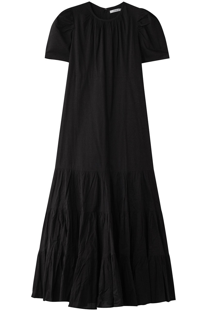 【マリハ/MARIHA】のチューリップのドレス インテリア・キッズ・メンズ・レディースファッション・服の通販 founy(ファニー) 　ファッション　Fashion　レディースファッション　Fashion for Women　ワンピース　Dresses　フォーマル・パーティードレス・結婚式用ドレス　Elegant & Casual Dresses　チュニック　Tunic Tops & Dresses　エアリー　Airy Texture　スリーブ　Sleeve, Long Sleeve / Short Sleeve　チュニック　Tunic, Long Top　チューリップ　Tube, Tube Top　ドレス　Dress, One-Piece　フィット　Fit, Slim Fit　フレア　Flare, Flared　ロング　Long, Long-Length　オニキス|ID: prp329100004900621 ipo3291000000036669521