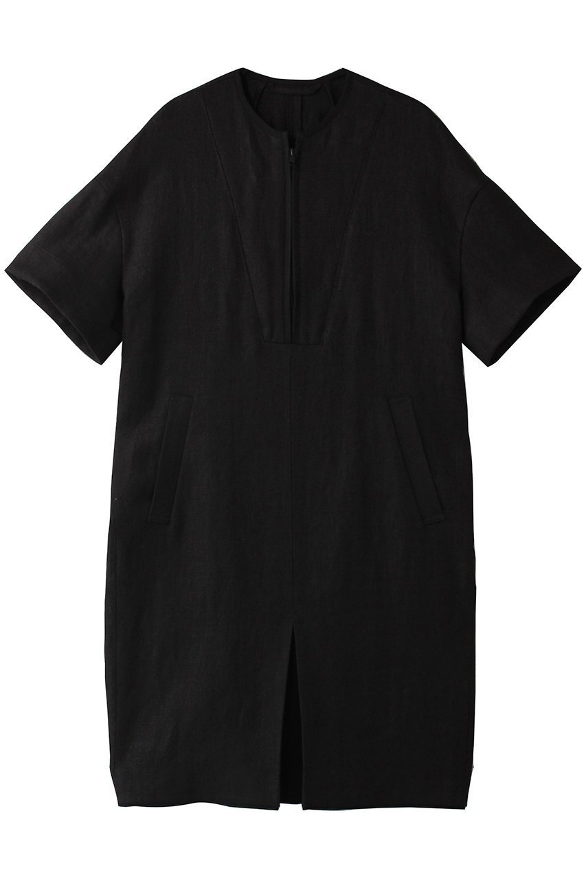 【オブリオ/AUBRIOT】のリネン コクーンサックドレス インテリア・キッズ・メンズ・レディースファッション・服の通販 founy(ファニー) ファッション Fashion レディースファッション Fashion for Women ワンピース Dresses フォーマル・パーティードレス・結婚式用ドレス Elegant & Casual Dresses チュニック Tunic Tops & Dresses シンプル Simple, Minimal チュニック Tunic, Long Top モダン Modern, Contemporary ラグジュアリー Luxury, Elegant リネン Linen, Linen Fabric ブラック|ID: prp329100004900624 ipo3291000000036669551