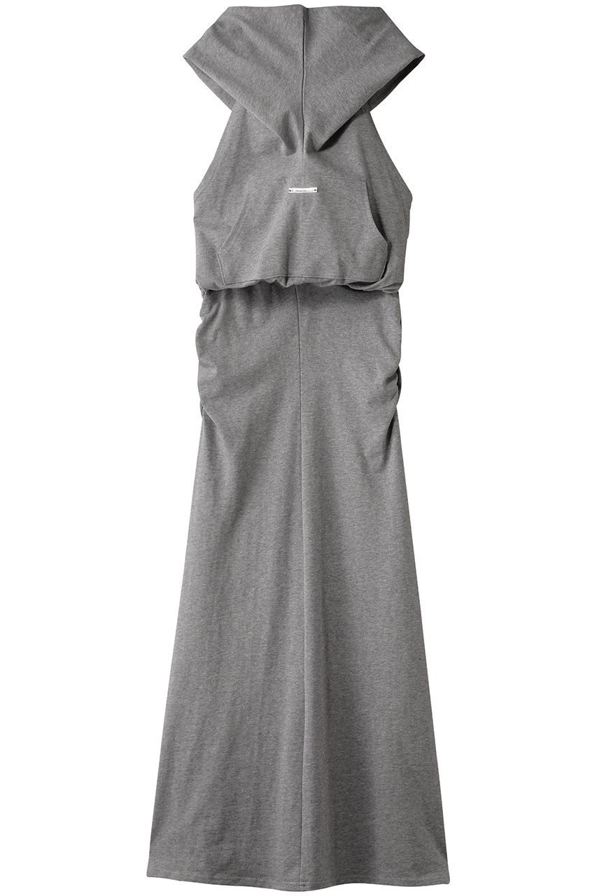 【プランク プロジェクト/PRANK PROJECT】のドレープフーディワンピース / Draped Hoodie Dress インテリア・キッズ・メンズ・レディースファッション・服の通販 founy(ファニー) ファッション Fashion レディースファッション Fashion for Women ワンピース Dresses フォーマル・パーティードレス・結婚式用ドレス Elegant & Casual Dresses チュニック Tunic Tops & Dresses カッティング Cutting Detail カットソー Cut and Sewn Top ギャザー Gathered, Ruffled チュニック Tunic, Long Top ドレープ Drape, Draping Fabric メンズ Men's, Menswear リラックス Relax, Relaxed Fit ロング Long, Long-Length 夏 Summer GRY(グレー)|ID: prp329100004900631 ipo3291000000036669602