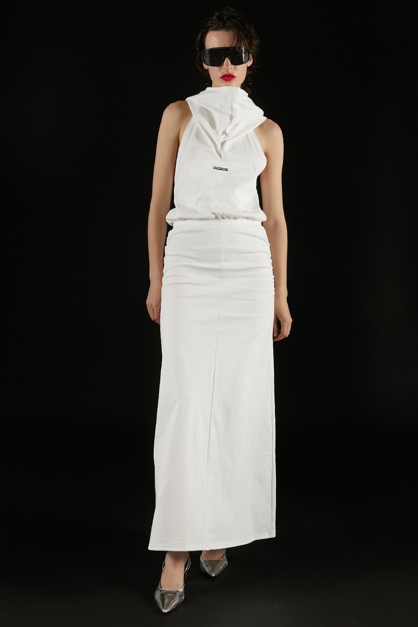 【プランク プロジェクト/PRANK PROJECT】のドレープフーディワンピース / Draped Hoodie Dress 人気、トレンドファッション・服の通販 founy(ファニー) ファッション Fashion レディースファッション Fashion for Women ワンピース Dresses フォーマル・パーティードレス・結婚式用ドレス Elegant & Casual Dresses チュニック Tunic Tops & Dresses カッティング Cutting Detail カットソー Cut and Sewn Top ギャザー Gathered, Ruffled チュニック Tunic, Long Top ドレープ Drape, Draping Fabric メンズ Men's, Menswear リラックス Relax, Relaxed Fit ロング Long, Long-Length 夏 Summer other-6|ID: prp329100004900631 ipo3291000000036669608