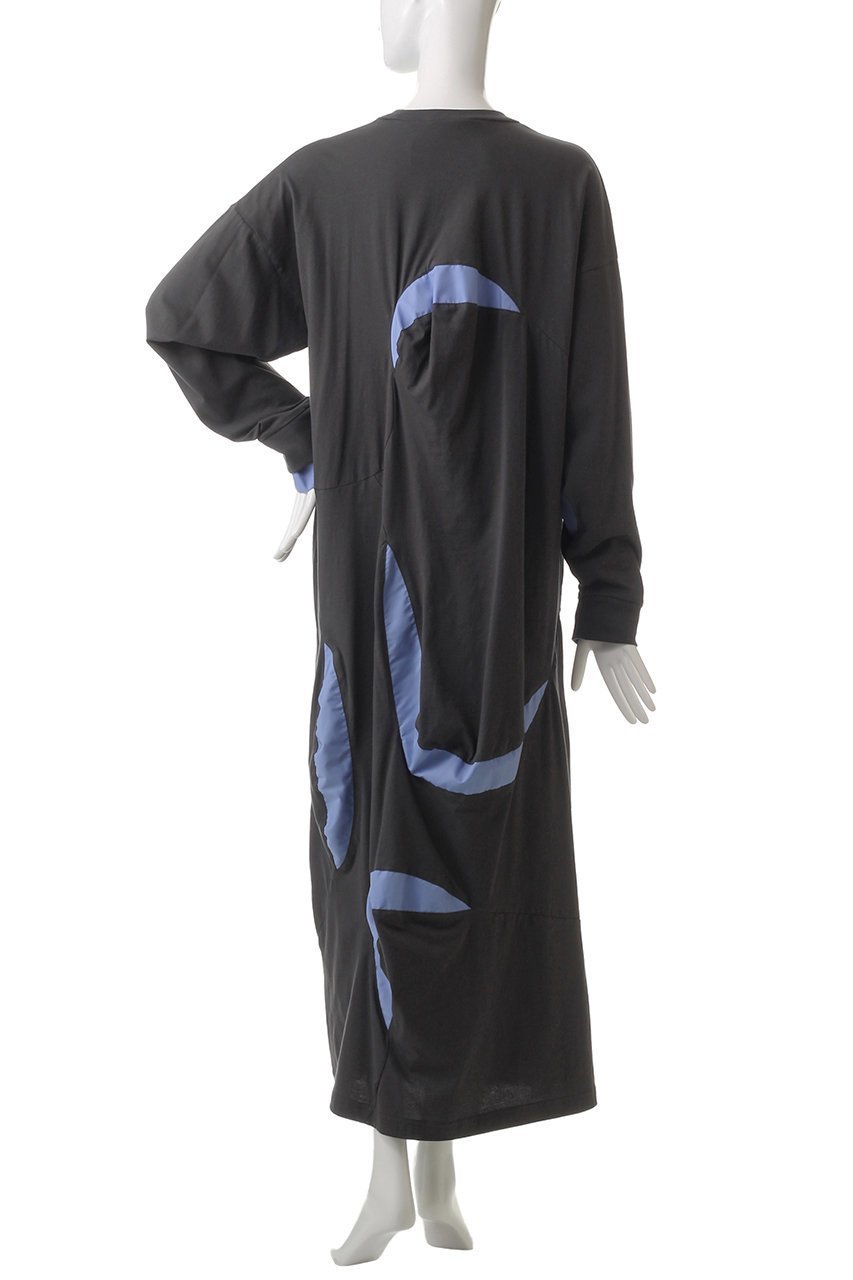 【ナゴンスタンス/nagonstans】のソフト天竺 Curvey Docking DRS/ドレス 人気、トレンドファッション・服の通販 founy(ファニー) 　ファッション　Fashion　レディースファッション　Fashion for Women　ワンピース　Dresses　フォーマル・パーティードレス・結婚式用ドレス　Elegant & Casual Dresses　チュニック　Tunic Tops & Dresses　チュニック　Tunic, Long Top　ドッキング　Docking, Mixed Material　ドレス　Dress, One-Piece　ランダム　Random, Irregular　ロング　Long, Long-Length　other-4|ID: prp329100004900690 ipo3291000000036670029