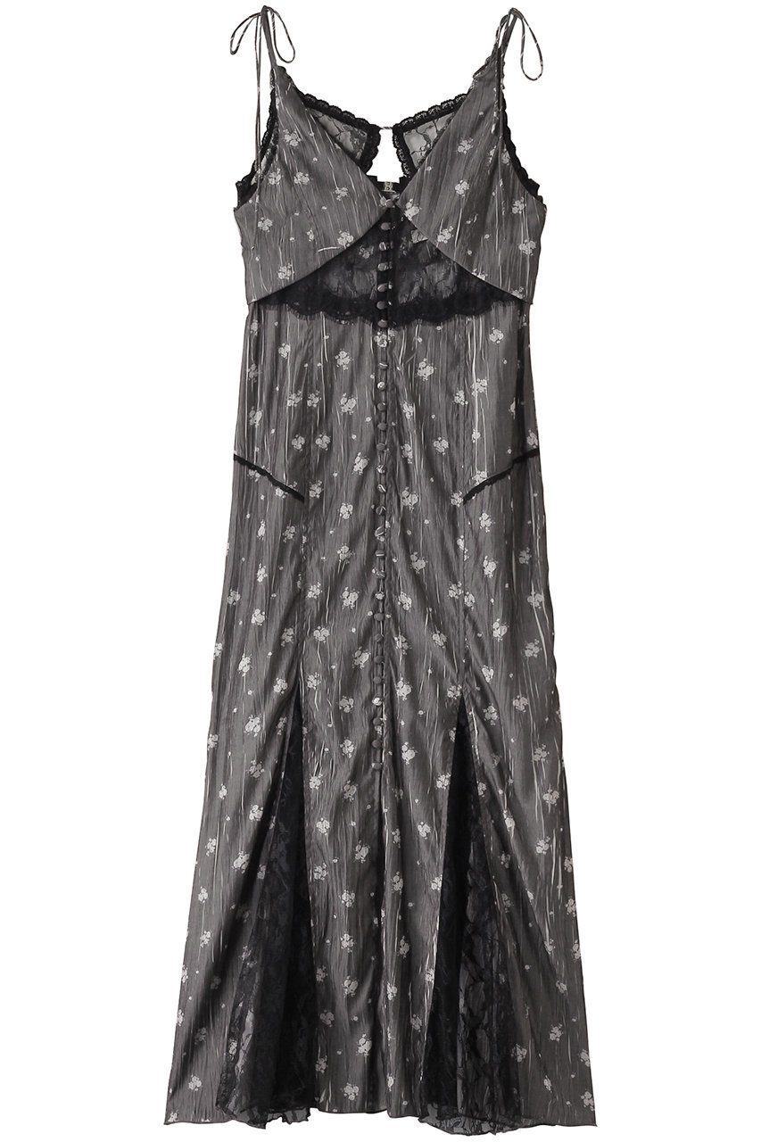 【プランク プロジェクト/PRANK PROJECT】のフローラルプリントキャミドレス / Floral Print Cami Dress 人気、トレンドファッション・服の通販 founy(ファニー) 　ファッション　Fashion　レディースファッション　Fashion for Women　ワンピース　Dresses　フォーマル・パーティードレス・結婚式用ドレス　Elegant & Casual Dresses　チュニック　Tunic Tops & Dresses　おすすめ　Recommended / Our Picks　インナー　Innerwear　ガーリー　Girly, Feminine Style　コンビ　Combo, Combination Style　ダウン　Down, Puffer　チュニック　Tunic, Long Top　プリント　Print, Printed Pattern　リボン　Ribbon, Bow　レース　Lace, Lace Fabric　ロング　Long, Long-Length　 other-1|ID: prp329100004900702 ipo3291000000036670102