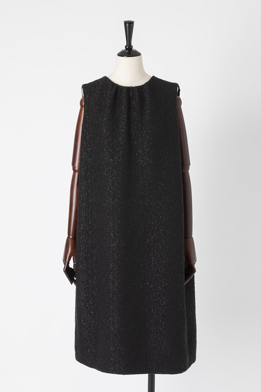 【オーヴィル/EAUVIRE】のストレートドレス 人気、トレンドファッション・服の通販 founy(ファニー) 　ファッション　Fashion　レディースファッション　Fashion for Women　ワンピース　Dresses　フォーマル・パーティードレス・結婚式用ドレス　Elegant & Casual Dresses　チュニック　Tunic Tops & Dresses　ギャザー　Gathered, Ruffled　シルク　Silk, 100% Silk　ストレート　Straight, Straight Cut　チュニック　Tunic, Long Top　ツイード　Twill, Twill Weave　ドレス　Dress, One-Piece　ノースリーブ　Sleeveless, No-Sleeve　ミドル　Middle Length, Mid Height　 other-1|ID: prp329100004900719 ipo3291000000036670212