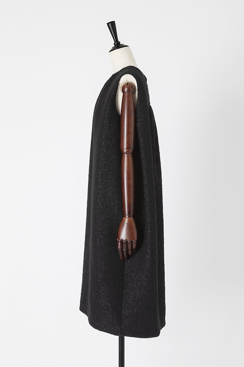 【オーヴィル/EAUVIRE】のストレートドレス 人気、トレンドファッション・服の通販 founy(ファニー) 　ファッション　Fashion　レディースファッション　Fashion for Women　ワンピース　Dresses　フォーマル・パーティードレス・結婚式用ドレス　Elegant & Casual Dresses　チュニック　Tunic Tops & Dresses　ギャザー　Gathered, Ruffled　シルク　Silk, 100% Silk　ストレート　Straight, Straight Cut　チュニック　Tunic, Long Top　ツイード　Twill, Twill Weave　ドレス　Dress, One-Piece　ノースリーブ　Sleeveless, No-Sleeve　ミドル　Middle Length, Mid Height　other-2|ID: prp329100004900719 ipo3291000000036670216