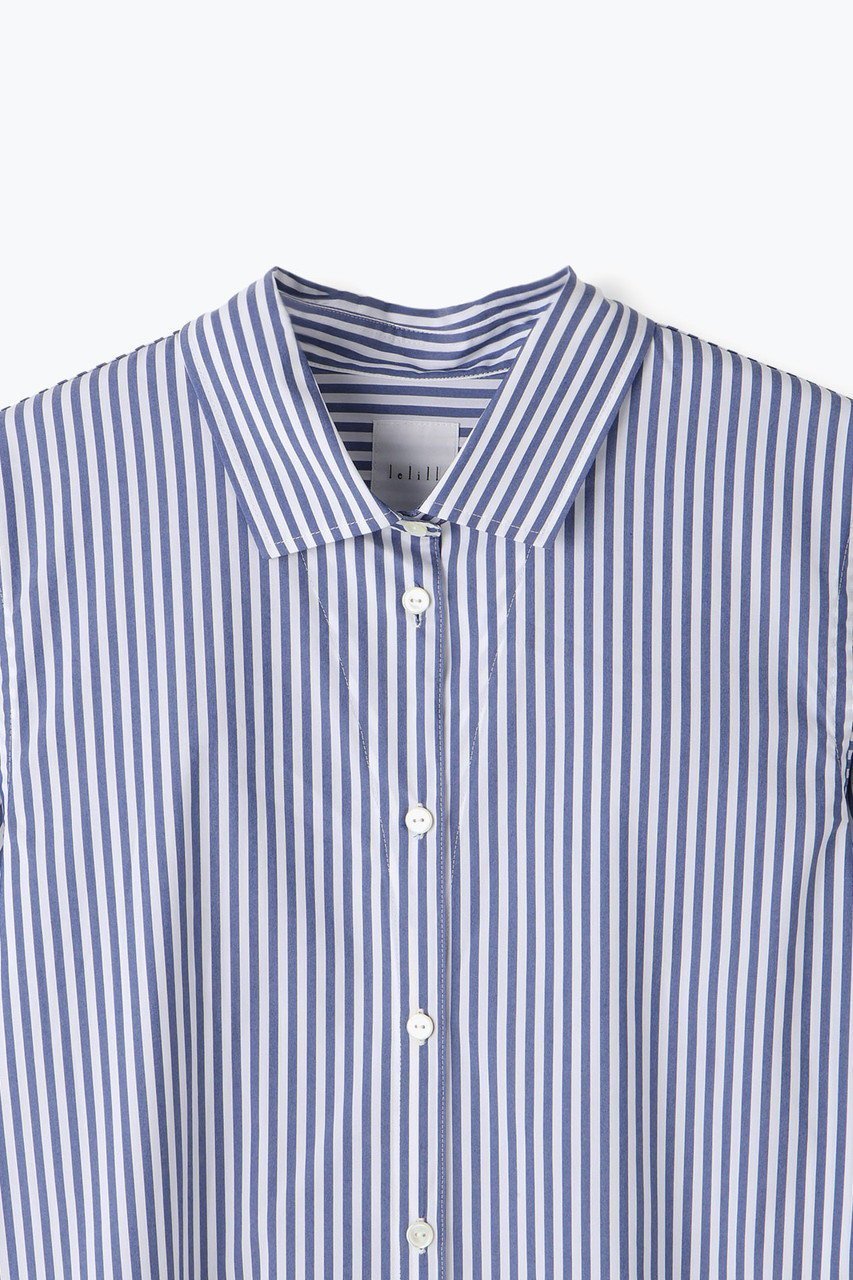 【レリル/lelill】のピマソロ フレアシャツOP 人気、トレンドファッション・服の通販 founy(ファニー) 　ファッション　Fashion　レディースファッション　Fashion for Women　ワンピース　Dresses　チュニック　Tunic Tops & Dresses　チュニック　Tunic, Long Top　フレア　Flare, Flared　ブロード　Broadcloth, Fine Cotton　ベーシック　Basic, Essential　ロング　Long, Long-Length　エレガント 上品　Elegant　定番　Standard, Basic Item　other-3|ID: prp329100004900728 ipo3291000000036670293