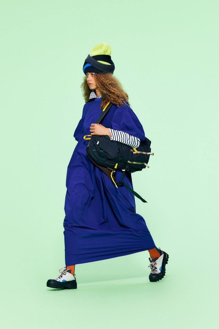 【ナゴンスタンス/nagonstans】のSOLOTEXストレッチタフタ Border Sleeve DRS/ドレス・ワンピース 人気、トレンドファッション・服の通販 founy(ファニー) 　ファッション　Fashion　レディースファッション　Fashion for Women　ワンピース　Dresses　フォーマル・パーティードレス・結婚式用ドレス　Elegant & Casual Dresses　チュニック　Tunic Tops & Dresses　ストレッチ　Stretch, Stretchy Fabric　タフタ　Taffeta, Structured Fabric　チュニック　Tunic, Long Top　ドレス　Dress, One-Piece　ロング　Long, Long-Length　other-5|ID: prp329100004900732 ipo3291000000036670329