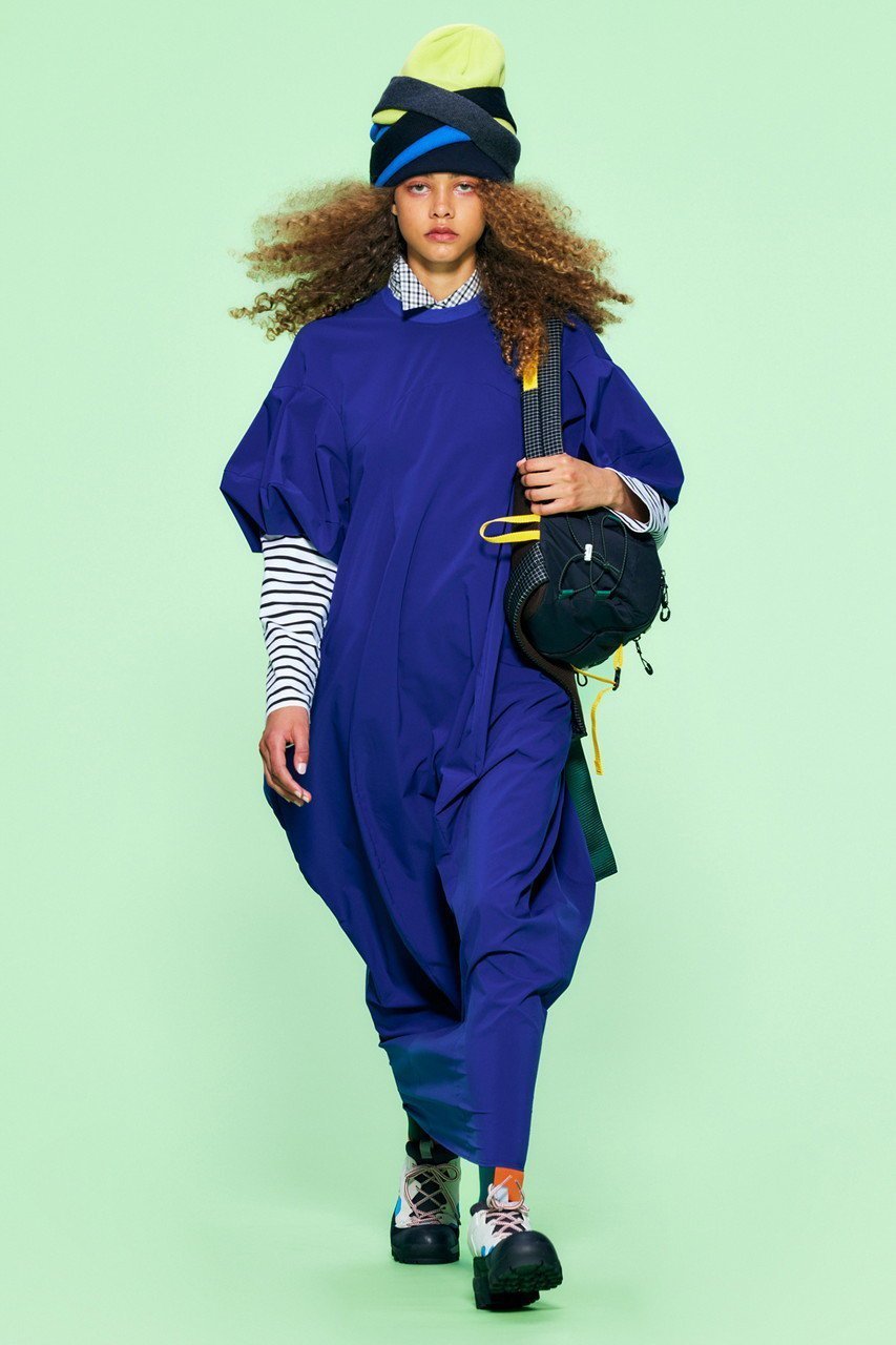 【ナゴンスタンス/nagonstans】のSOLOTEXストレッチタフタ Border Sleeve DRS/ドレス・ワンピース 人気、トレンドファッション・服の通販 founy(ファニー) 　ファッション　Fashion　レディースファッション　Fashion for Women　ワンピース　Dresses　フォーマル・パーティードレス・結婚式用ドレス　Elegant & Casual Dresses　チュニック　Tunic Tops & Dresses　ストレッチ　Stretch, Stretchy Fabric　タフタ　Taffeta, Structured Fabric　チュニック　Tunic, Long Top　ドレス　Dress, One-Piece　ロング　Long, Long-Length　other-7|ID: prp329100004900732 ipo3291000000036670331