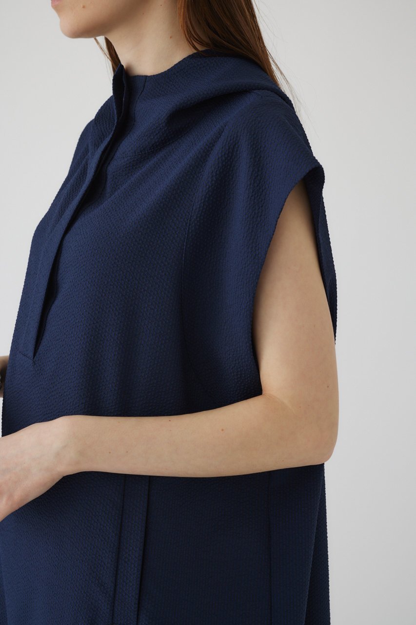 【リムアーク/RIM.ARK】のComfy hood OP/ワンピース 人気、トレンドファッション・服の通販 founy(ファニー) ファッション Fashion レディースファッション Fashion for Women ワンピース Dresses チュニック Tunic Tops & Dresses サッカー Seersucker, Summer Fabric スタイリッシュ Stylish, Fashionable スポーティ Sporty, Casual Athletic スリーブ Sleeve, Long Sleeve / Short Sleeve チュニック Tunic, Long Top フレンチ French, French Style フロント Front, Front Design リラックス Relax, Relaxed Fit ロング Long, Long-Length 軽量 Lightweight, Ultra Light other-6|ID: prp329100004900754 ipo3291000000036670519