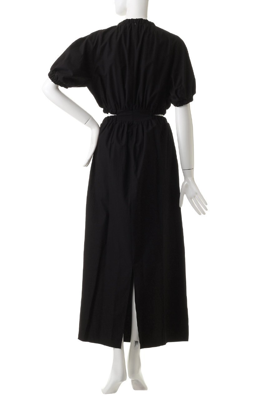 【リムアーク/RIM.ARK】のWaist open gather dress/ドレス・ワンピース 人気、トレンドファッション・服の通販 founy(ファニー) 　ファッション　Fashion　レディースファッション　Fashion for Women　ワンピース　Dresses　フォーマル・パーティードレス・結婚式用ドレス　Elegant & Casual Dresses　チュニック　Tunic Tops & Dresses　なめらか　Smooth, Silky Texture　オケージョン　Occasion Wear　ギャザー　Gathered, Ruffled　コンパクト　Compact, Small Size　タイプライター　Typewriter Fabric, Crisp Cotton　チュニック　Tunic, Long Top　ドレス　Dress, One-Piece　ロング　Long, Long-Length　other-4|ID: prp329100004900760 ipo3291000000036670557