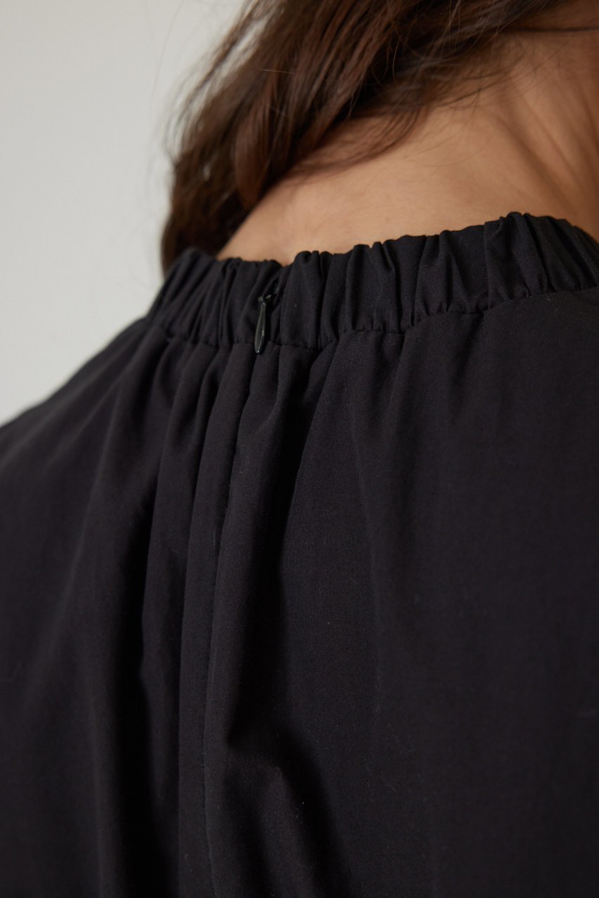 【リムアーク/RIM.ARK】のWaist open gather dress/ドレス・ワンピース 人気、トレンドファッション・服の通販 founy(ファニー) 　ファッション　Fashion　レディースファッション　Fashion for Women　ワンピース　Dresses　フォーマル・パーティードレス・結婚式用ドレス　Elegant & Casual Dresses　チュニック　Tunic Tops & Dresses　なめらか　Smooth, Silky Texture　オケージョン　Occasion Wear　ギャザー　Gathered, Ruffled　コンパクト　Compact, Small Size　タイプライター　Typewriter Fabric, Crisp Cotton　チュニック　Tunic, Long Top　ドレス　Dress, One-Piece　ロング　Long, Long-Length　other-8|ID: prp329100004900760 ipo3291000000036670561