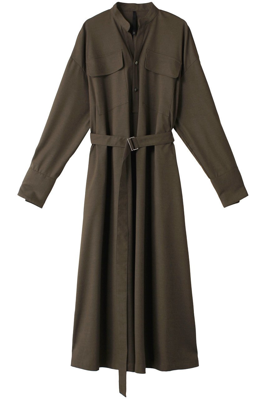 【ピアッカセッテ/ph7+】のキーネックビッグワンピース インテリア・キッズ・メンズ・レディースファッション・服の通販 founy(ファニー) ファッション Fashion レディースファッション Fashion for Women ワンピース Dresses チュニック Tunic Tops & Dresses スリーブ Sleeve, Long Sleeve / Short Sleeve チュニック Tunic, Long Top ロング Long, Long-Length カーキ|ID: prp329100004900781 ipo3291000000036670748