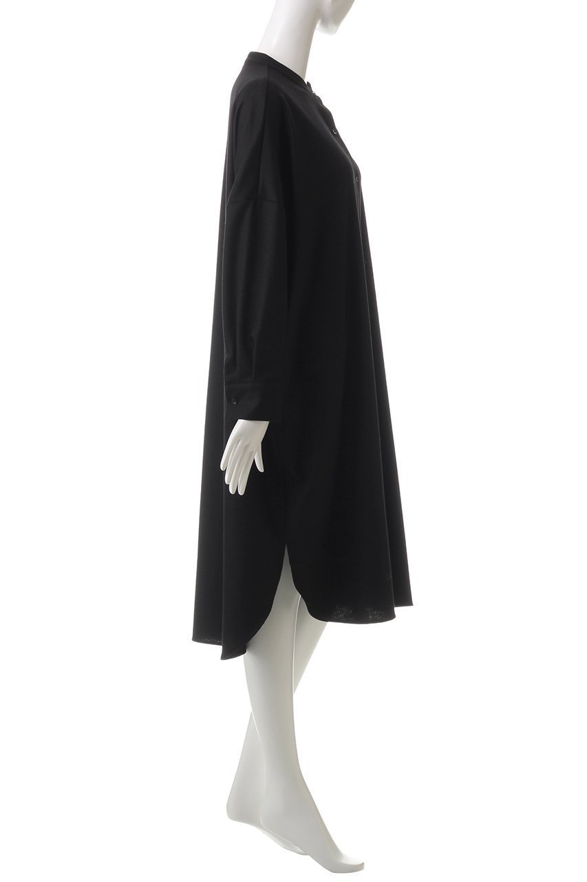 【ミズイロ インド/mizuiro ind】のstand collar shirt OP ワンピース 人気、トレンドファッション・服の通販 founy(ファニー) 　ファッション　Fashion　レディースファッション　Fashion for Women　ワンピース　Dresses　チュニック　Tunic Tops & Dresses　おすすめ　Recommended / Our Picks　サテン　Satin, Glossy Fabric　スタンド　Stand Collar, Upright Stand　チュニック　Tunic, Long Top　ロング　Long, Long-Length　エレガント 上品　Elegant　other-3|ID: prp329100004900784 ipo3291000000036670777