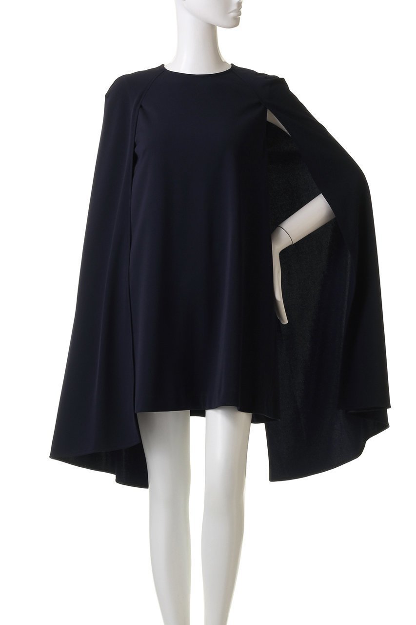 【ル フィル/LE PHIL】のケープドレス 人気、トレンドファッション・服の通販 founy(ファニー) 　ファッション　Fashion　レディースファッション　Fashion for Women　ワンピース　Dresses　フォーマル・パーティードレス・結婚式用ドレス　Elegant & Casual Dresses　チュニック　Tunic Tops & Dresses　クラシカル　Classical, Vintage-Inspired　チュニック　Tunic, Long Top　ドレス　Dress, One-Piece　フレア　Flare, Flared　ロング　Long, Long-Length　エレガント 上品　Elegant　other-2|ID: prp329100004900802 ipo3291000000036670938