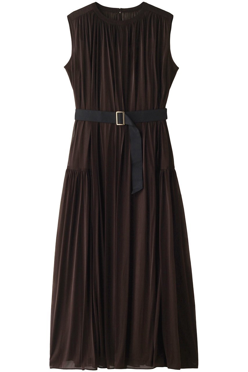 【アルアバイル/allureville】のエスパンディワイドベルトOP A インテリア・キッズ・メンズ・レディースファッション・服の通販 founy(ファニー) ファッション Fashion レディースファッション Fashion for Women ワンピース Dresses チュニック Tunic Tops & Dresses ベルト&ウエストマーク Belts & Waist Accessories シアー Sheer, See-Through シンプル Simple, Minimal チュニック Tunic, Long Top パーティ Party, Party Style ロング Long, Long-Length エレガント 上品 Elegant ブラウン|ID: prp329100004900809 ipo3291000000036670988