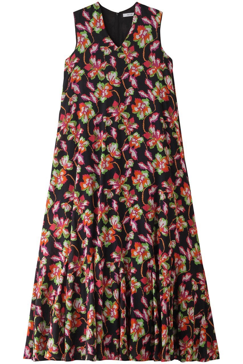 【マルティニーク/martinique】の【MARIHA】夏の月影のドレス ノースリーブ 人気、トレンドファッション・服の通販 founy(ファニー) 　ファッション　Fashion　レディースファッション　Fashion for Women　ワンピース　Dresses　フォーマル・パーティードレス・結婚式用ドレス　Elegant & Casual Dresses　チュニック　Tunic Tops & Dresses　おすすめ　Recommended / Our Picks　チュニック　Tunic, Long Top　ドレス　Dress, One-Piece　ノースリーブ　Sleeveless, No-Sleeve　パーティ　Party, Party Style　フラワー　Flower, Floral　プリント　Print, Printed Pattern　ロング　Long, Long-Length　夏　Summer　 other-1|ID: prp329100004900843 ipo3291000000036671428