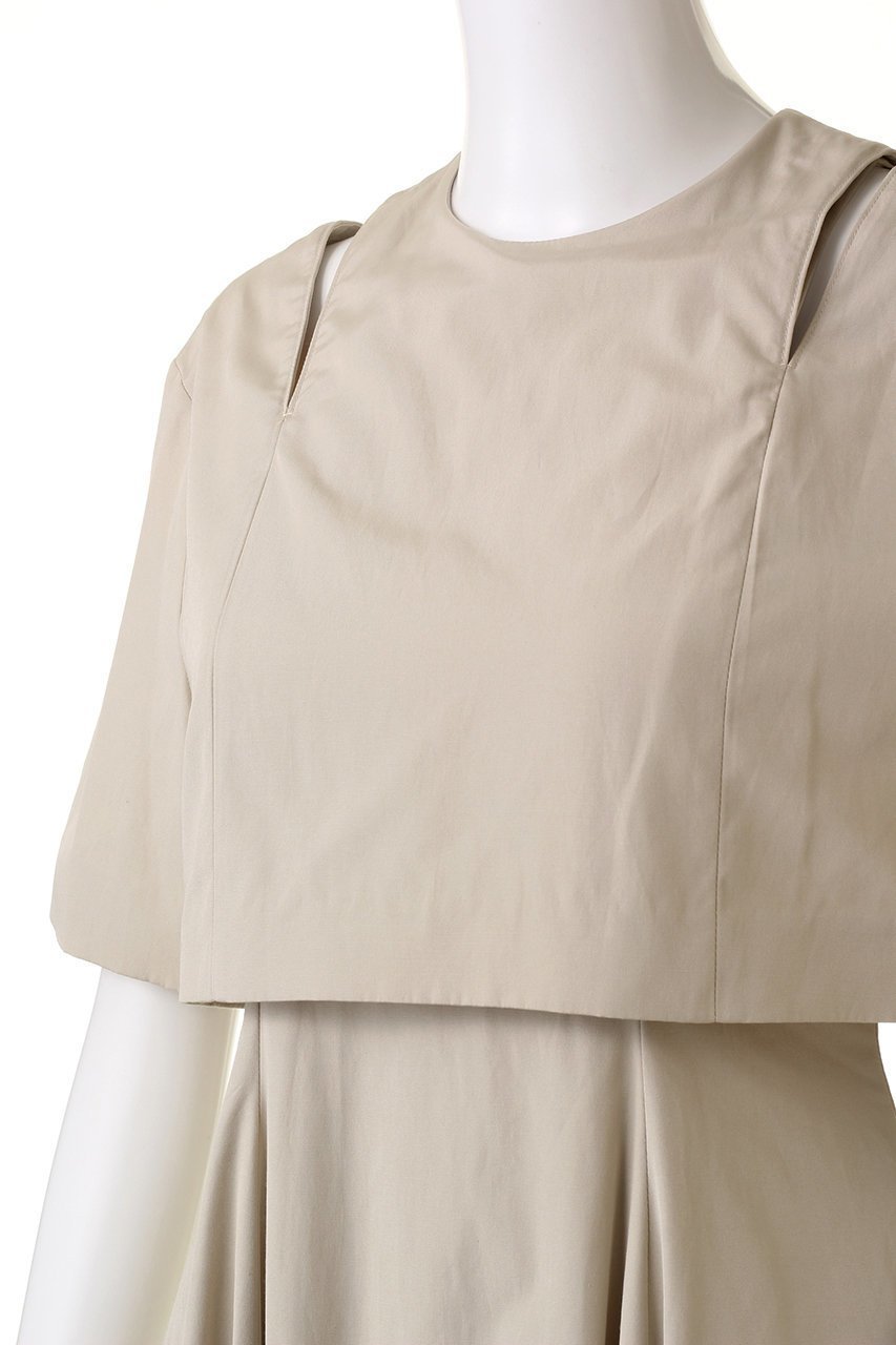 【クラネ/CLANE】のSLASH SHOULDER ONEPIECE/ワンピース 人気、トレンドファッション・服の通販 founy(ファニー) 　ファッション　Fashion　レディースファッション　Fashion for Women　ワンピース　Dresses　チュニック　Tunic Tops & Dresses　グログラン　Grosgrain, Grosgrain Ribbon　ショルダー　Shoulder, Shoulder Strap　チュニック　Tunic, Long Top　フィット　Fit, Slim Fit　フレア　Flare, Flared　ロング　Long, Long-Length　other-5|ID: prp329100004900853 ipo3291000000036671521