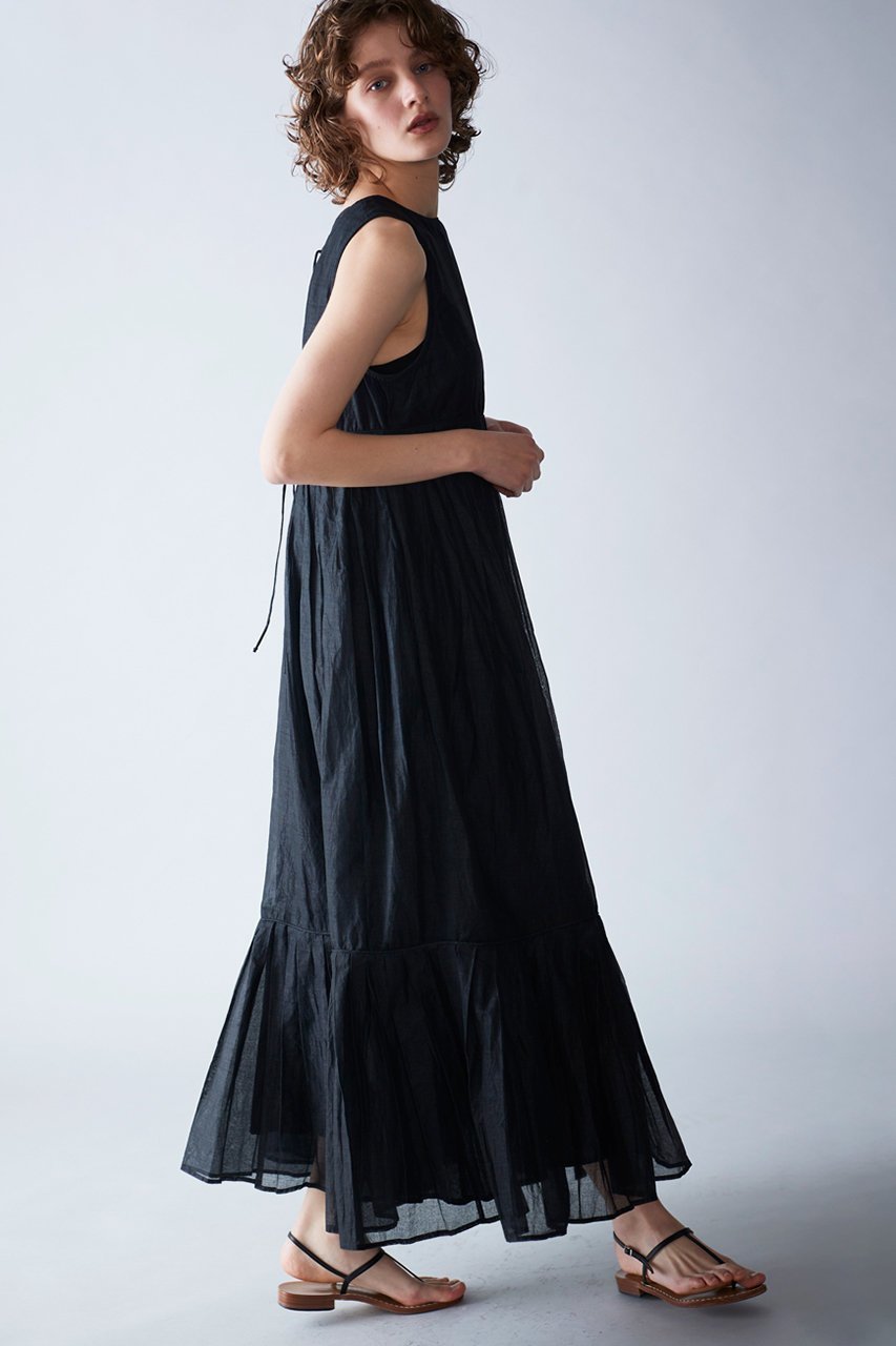 【マリリンムーン/MARILYN MOON】のシアースターチコットンドレス 人気、トレンドファッション・服の通販 founy(ファニー) 　ファッション　Fashion　レディースファッション　Fashion for Women　ワンピース　Dresses　フォーマル・パーティードレス・結婚式用ドレス　Elegant & Casual Dresses　チュニック　Tunic Tops & Dresses　インド　Indian Textile　ギャザー　Gathered, Ruffled　コンパクト　Compact, Small Size　チュニック　Tunic, Long Top　ティアード　Tiered, Tiered Style　ドレス　Dress, One-Piece　パイピング　Piping, Trim Design　モダン　Modern, Contemporary　ロング　Long, Long-Length　今季　This Season, Current Season　夏　Summer　羽織　Haori, Light Jacket　other-6|ID: prp329100004900871 ipo3291000000036671782