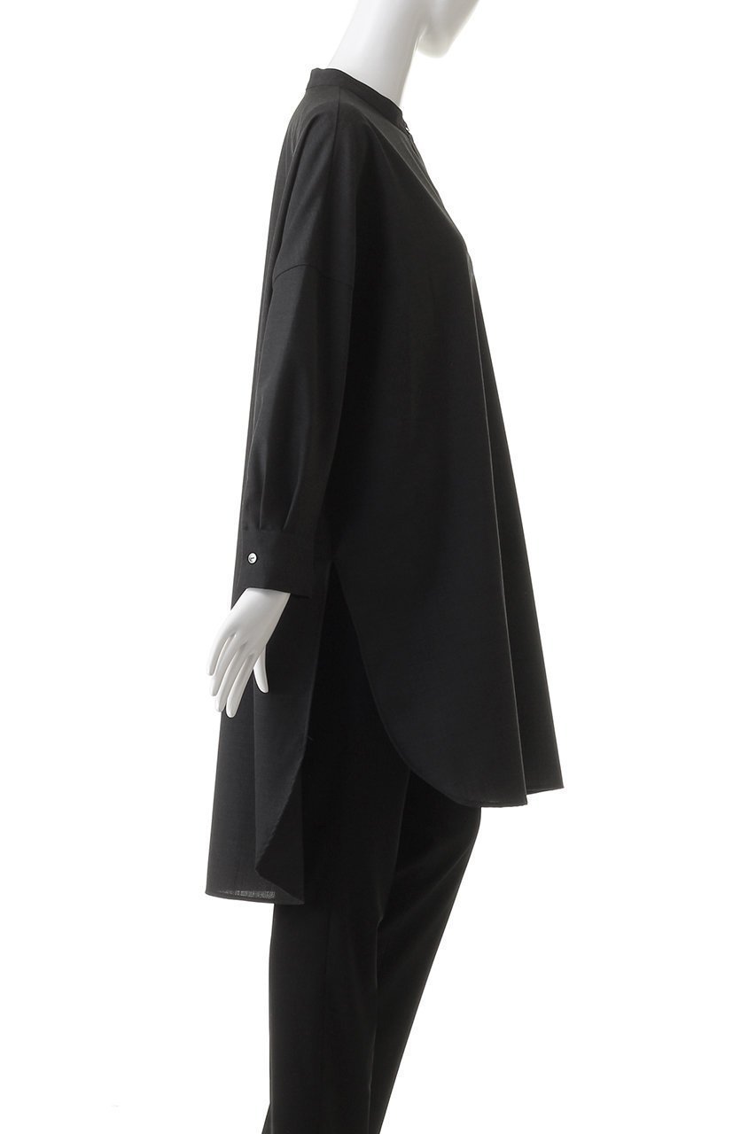 【ミズイロ インド/mizuiro ind】のT/W stand collar shirt tunic チュニック 人気、トレンドファッション・服の通販 founy(ファニー) 　ファッション　Fashion　レディースファッション　Fashion for Women　ワンピース　Dresses　チュニック　Tunic Tops & Dresses　シンプル　Simple, Minimal　スタンド　Stand Collar, Upright Stand　スリット　Slit, Slit Detail　チュニック　Tunic, Long Top　トレンド　Trend, Trending Now　ビッグ　Big, Oversized　ボトム　Bottoms, Lower Wear　other-3|ID: prp329100004900899 ipo3291000000036672175