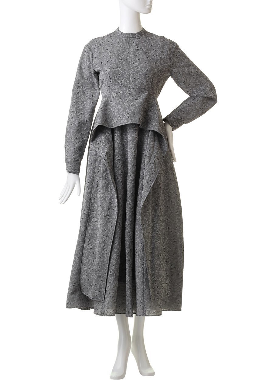 【クラネ/CLANE】の2WAY JAQUARD ONE PIECE/ワンピース 人気、トレンドファッション・服の通販 founy(ファニー) ファッション Fashion レディースファッション Fashion for Women ワンピース Dresses チュニック Tunic Tops & Dresses ジャカード/ジャガード Jacquard, Woven Pattern チュニック Tunic, Long Top ビスチェ Bustier, Corset Top マキシ Maxi, Full Length リボン Ribbon, Bow ロング Long, Long-Length エレガント 上品 Elegant other-2|ID: prp329100004900908 ipo3291000000036672278