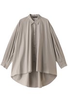 【ミズイロ インド/mizuiro ind】のwide shirt tunic チュニック beige|ID: prp329100004900915 ipo3291000000036672412