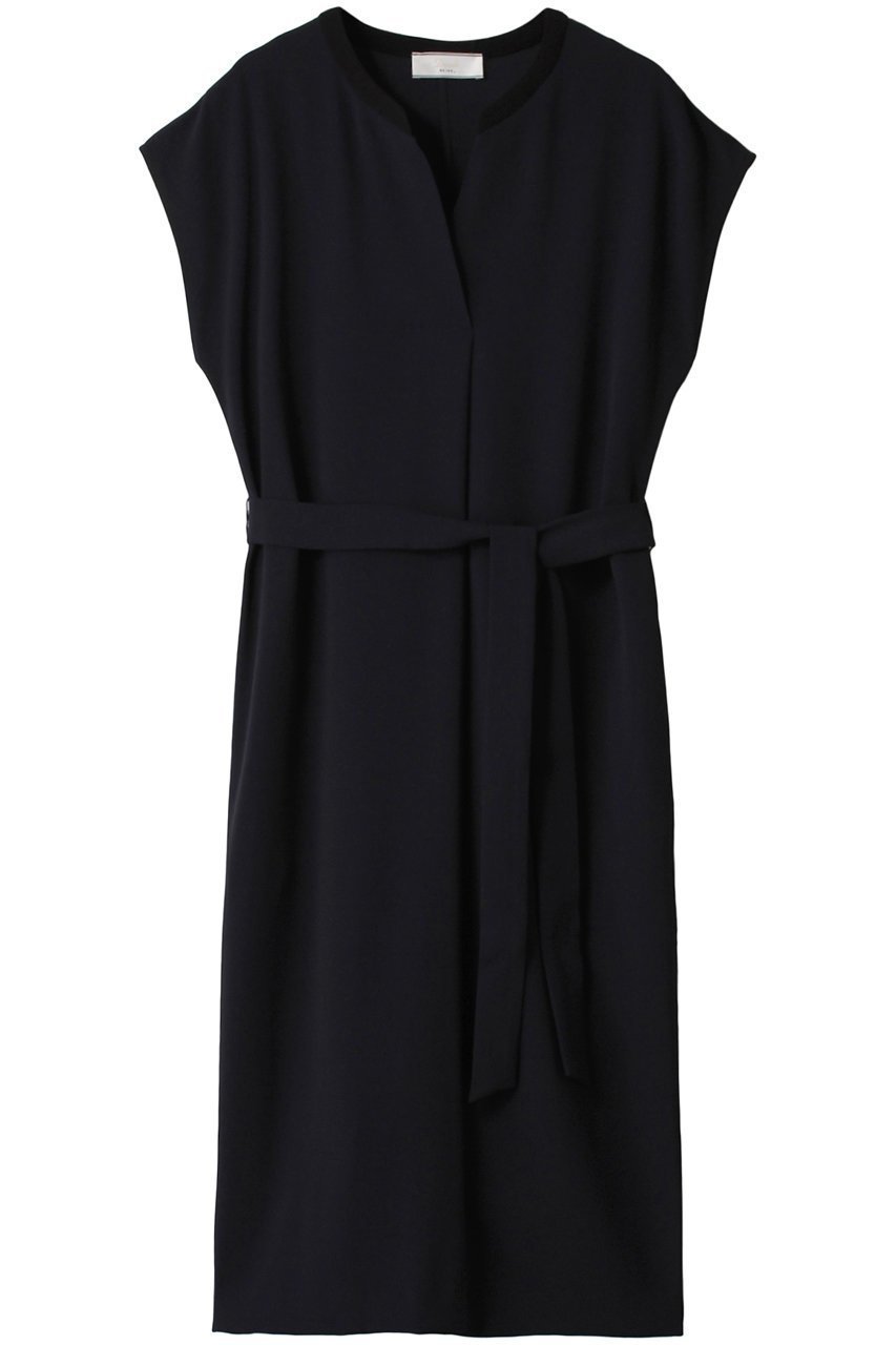 【ベイジ,/BEIGE,】のCINDY(シンディー)/Vネックワンピース インテリア・キッズ・メンズ・レディースファッション・服の通販 founy(ファニー) ファッション Fashion レディースファッション Fashion for Women ワンピース Dresses チュニック Tunic Tops & Dresses おすすめ Recommended / Our Picks ジャケット Jacket, Outerwear スリット Slit, Slit Detail セットアップ Set-Up, Coordinated Outfit チュニック Tunic, Long Top リボン Ribbon, Bow エレガント 上品 Elegant 定番 Standard, Basic Item Navy×Black|ID: prp329100004900929 ipo3291000000036672587