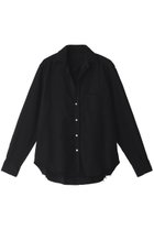 【フランク&アイリーン/Frank&Eileen】のEILEEN コアイタリアンインディゴデニム ブラックデニムシャツ 人気、トレンドファッション・服の通販 founy(ファニー) ファッション Fashion レディースファッション Fashion for Women トップス・カットソー Cut & Sew Tops シャツ・ブラウス・オフィスカジュアル Elegant Blouses & Button-Ups シンプル Simple, Minimal スリーブ Sleeve, Long Sleeve / Short Sleeve ダメージ Distressed, Destroyed ロング Long, Long-Length 定番 Standard, Basic Item thumbnail ブラック|ID: prp329100004900958 ipo3291000000036672980