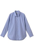 【エブール/ebure】のエッセンシャルコットン シャツ 人気、トレンドファッション・服の通販 founy(ファニー) ファッション Fashion レディースファッション Fashion for Women トップス・カットソー Cut & Sew Tops シャツ・ブラウス・オフィスカジュアル Elegant Blouses & Button-Ups インナー Innerwear コンパクト Compact, Small Size ジャケット Jacket, Outerwear ストライプ Stripe, Striped Pattern スリーブ Sleeve, Long Sleeve / Short Sleeve ベーシック Basic, Essential ロング Long, Long-Length 定番 Standard, Basic Item thumbnail ダークブルー|ID: prp329100004900965 ipo3291000000036673039