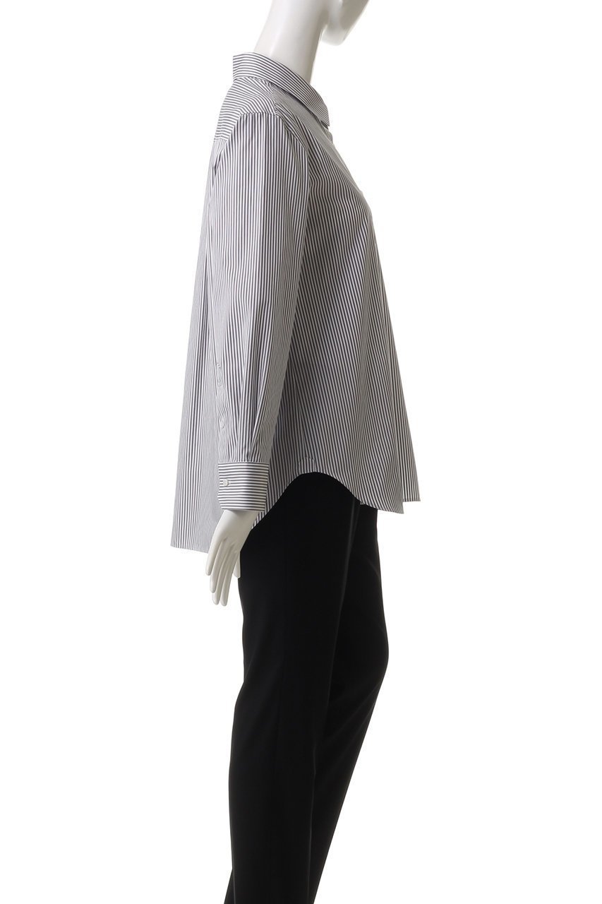 【エブール/ebure】のエッセンシャルコットン シャツ 人気、トレンドファッション・服の通販 founy(ファニー) ファッション Fashion レディースファッション Fashion for Women トップス・カットソー Cut & Sew Tops シャツ・ブラウス・オフィスカジュアル Elegant Blouses & Button-Ups インナー Innerwear コンパクト Compact, Small Size ジャケット Jacket, Outerwear ストライプ Stripe, Striped Pattern スリーブ Sleeve, Long Sleeve / Short Sleeve ベーシック Basic, Essential ロング Long, Long-Length 定番 Standard, Basic Item other-3|ID: prp329100004900965 ipo3291000000036673042