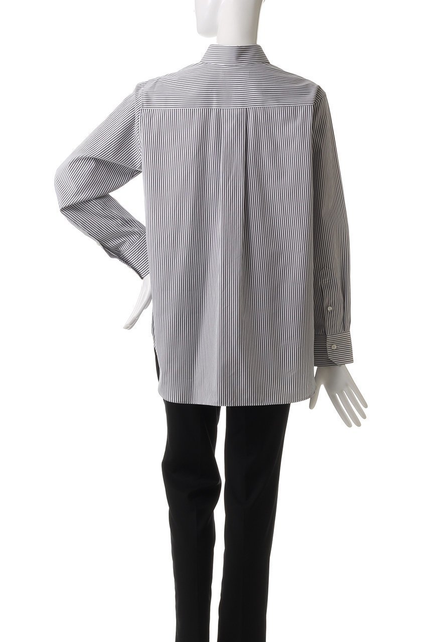 【エブール/ebure】のエッセンシャルコットン シャツ 人気、トレンドファッション・服の通販 founy(ファニー) ファッション Fashion レディースファッション Fashion for Women トップス・カットソー Cut & Sew Tops シャツ・ブラウス・オフィスカジュアル Elegant Blouses & Button-Ups インナー Innerwear コンパクト Compact, Small Size ジャケット Jacket, Outerwear ストライプ Stripe, Striped Pattern スリーブ Sleeve, Long Sleeve / Short Sleeve ベーシック Basic, Essential ロング Long, Long-Length 定番 Standard, Basic Item other-4|ID: prp329100004900965 ipo3291000000036673043