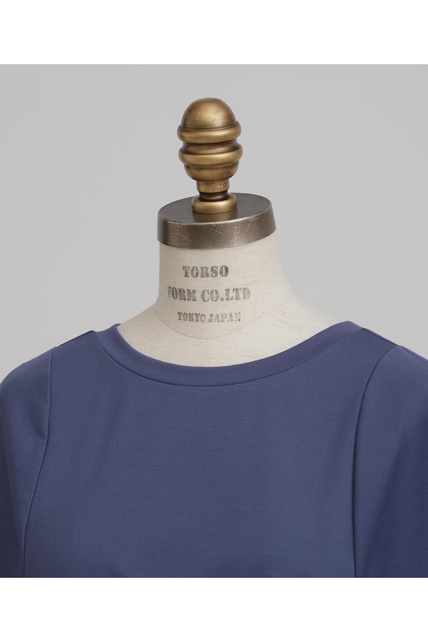 【ヒューエルミュージアム/hueLe Museum】の【hLM】ベアスムースカットソー 人気、トレンドファッション・服の通販 founy(ファニー) ファッション Fashion レディースファッション Fashion for Women トップス・カットソー Cut & Sew Tops シャツ・ブラウス・オフィスカジュアル Elegant Blouses & Button-Ups ロングTシャツ・Tシャツ Longline T-Shirts & Tees カットソー・ベーシックTシャツ Cut-and-Sewn Tops / Stretch Tees & Basics ショート Short, Short Length シンプル Simple, Minimal スリーブ Sleeve, Long Sleeve / Short Sleeve フレア Flare, Flared ベーシック Basic, Essential other-4|ID: prp329100004900979 ipo3291000000036709923