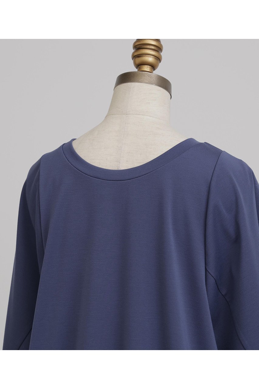 【ヒューエルミュージアム/hueLe Museum】の【hLM】ベアスムースカットソー 人気、トレンドファッション・服の通販 founy(ファニー) ファッション Fashion レディースファッション Fashion for Women トップス・カットソー Cut & Sew Tops シャツ・ブラウス・オフィスカジュアル Elegant Blouses & Button-Ups ロングTシャツ・Tシャツ Longline T-Shirts & Tees カットソー・ベーシックTシャツ Cut-and-Sewn Tops / Stretch Tees & Basics ショート Short, Short Length シンプル Simple, Minimal スリーブ Sleeve, Long Sleeve / Short Sleeve フレア Flare, Flared ベーシック Basic, Essential other-7|ID: prp329100004900979 ipo3291000000036709929