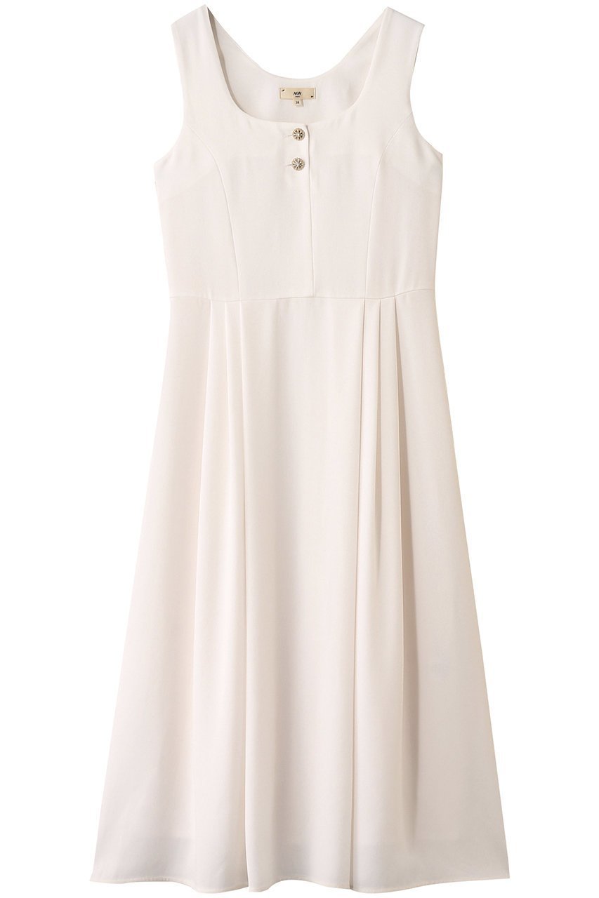 【エムダブリュー/MW】のバック サテン スリーブレス タックドレス 人気、トレンドファッション・服の通販 founy(ファニー) 　ファッション　Fashion　レディースファッション　Fashion for Women　ワンピース　Dresses　フォーマル・パーティードレス・結婚式用ドレス　Elegant & Casual Dresses　チュニック　Tunic Tops & Dresses　キュプラ　Cupro, Eco Fabric　サテン　Satin, Glossy Fabric　シューズ　Shoes, Footwear　スクエア　Square, Square Shape　スリーブ　Sleeve, Long Sleeve / Short Sleeve　チュニック　Tunic, Long Top　ドレス　Dress, One-Piece　フィット　Fit, Slim Fit　フレア　Flare, Flared　ロング　Long, Long-Length　エレガント 上品　Elegant　 other-1|ID: prp329100004900988 ipo3291000000036673223