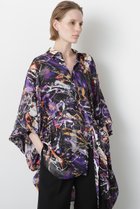 【ヒューエルミュージアム/hueLe Museum】の【STUMBLY】Printed Belted Bige Ste Shirts ブラック|ID: prp329100004900998 ipo3291000000036673297