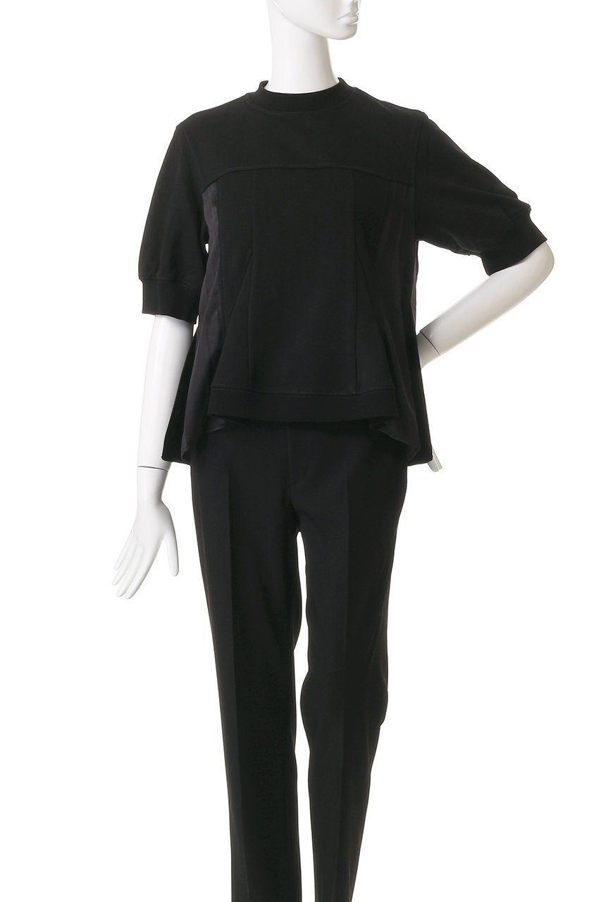 【スリーワン フィリップリム/3.1 Phillip Lim】のSATIN コンビ パフスリーブ フラウンス トップス 人気、トレンドファッション・服の通販 founy(ファニー) ファッション Fashion レディースファッション Fashion for Women トップス・カットソー Cut & Sew Tops シャツ・ブラウス・オフィスカジュアル Elegant Blouses & Button-Ups ロングTシャツ・Tシャツ Longline T-Shirts & Tees カットソー・ベーシックTシャツ Cut-and-Sewn Tops / Stretch Tees & Basics コンビ Combo, Combination Style サテン Satin, Glossy Fabric ショート Short, Short Length スリーブ Sleeve, Long Sleeve / Short Sleeve フェミニン Feminine, Girly フォルム Silhouette, Form other-2|ID: prp329100004901003 ipo3291000000036673344