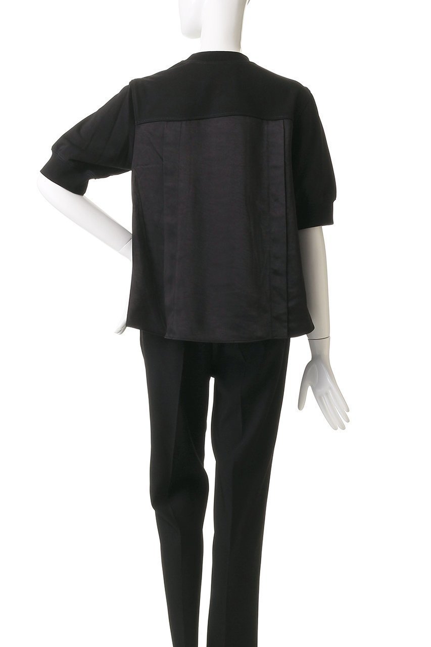 【スリーワン フィリップリム/3.1 Phillip Lim】のSATIN コンビ パフスリーブ フラウンス トップス 人気、トレンドファッション・服の通販 founy(ファニー) ファッション Fashion レディースファッション Fashion for Women トップス・カットソー Cut & Sew Tops シャツ・ブラウス・オフィスカジュアル Elegant Blouses & Button-Ups ロングTシャツ・Tシャツ Longline T-Shirts & Tees カットソー・ベーシックTシャツ Cut-and-Sewn Tops / Stretch Tees & Basics コンビ Combo, Combination Style サテン Satin, Glossy Fabric ショート Short, Short Length スリーブ Sleeve, Long Sleeve / Short Sleeve フェミニン Feminine, Girly フォルム Silhouette, Form other-4|ID: prp329100004901003 ipo3291000000036673346