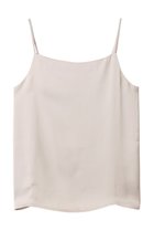 【アルアバイル/allureville】の【Loulou Willoughby】サテンキャミソール B 人気、トレンドファッション・服の通販 founy(ファニー) ファッション Fashion レディースファッション Fashion for Women トップス・カットソー Cut & Sew Tops キャミソール&ノースリーブ Camisoles & Sleeveless Tops シャツ・ブラウス・オフィスカジュアル Elegant Blouses & Button-Ups ロングTシャツ・Tシャツ Longline T-Shirts & Tees カットソー・ベーシックTシャツ Cut-and-Sewn Tops / Stretch Tees & Basics キャミソール Camisole, Spaghetti Strap Top サテン Satin, Glossy Fabric ジャケット Jacket, Outerwear タンク Tank Top, Sleeveless Top ラップ Wrap, Wrap Design エレガント 上品 Elegant thumbnail ベージュ|ID: prp329100004901015 ipo3291000000036673447