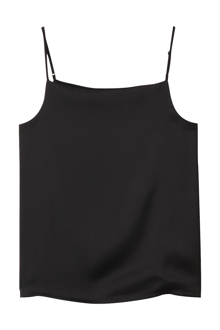 【アルアバイル/allureville】の【Loulou Willoughby】サテンキャミソール B インテリア・キッズ・メンズ・レディースファッション・服の通販 founy(ファニー) ファッション Fashion レディースファッション Fashion for Women トップス・カットソー Cut & Sew Tops キャミソール&ノースリーブ Camisoles & Sleeveless Tops シャツ・ブラウス・オフィスカジュアル Elegant Blouses & Button-Ups ロングTシャツ・Tシャツ Longline T-Shirts & Tees カットソー・ベーシックTシャツ Cut-and-Sewn Tops / Stretch Tees & Basics キャミソール Camisole, Spaghetti Strap Top サテン Satin, Glossy Fabric ジャケット Jacket, Outerwear タンク Tank Top, Sleeveless Top ラップ Wrap, Wrap Design エレガント 上品 Elegant ブラック|ID: prp329100004901015 ipo3291000000036673448