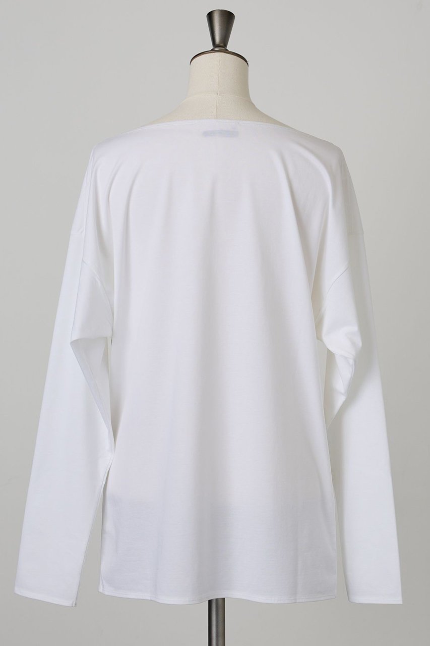 【カオス/Chaos】のコンスTシャツ 人気、トレンドファッション・服の通販 founy(ファニー) 　ファッション　Fashion　レディースファッション　Fashion for Women　トップス・カットソー　Cut & Sew Tops　シャツ・ブラウス・オフィスカジュアル　Elegant Blouses & Button-Ups　ロングTシャツ・Tシャツ　Longline T-Shirts & Tees　カットソー・ベーシックTシャツ　Cut-and-Sewn Tops / Stretch Tees & Basics　なめらか　Smooth, Silky Texture　コンパクト　Compact, Small Size　ストレッチ　Stretch, Stretchy Fabric　スリーブ　Sleeve, Long Sleeve / Short Sleeve　ロング　Long, Long-Length　other-3|ID: prp329100004901019 ipo3291000000036673484